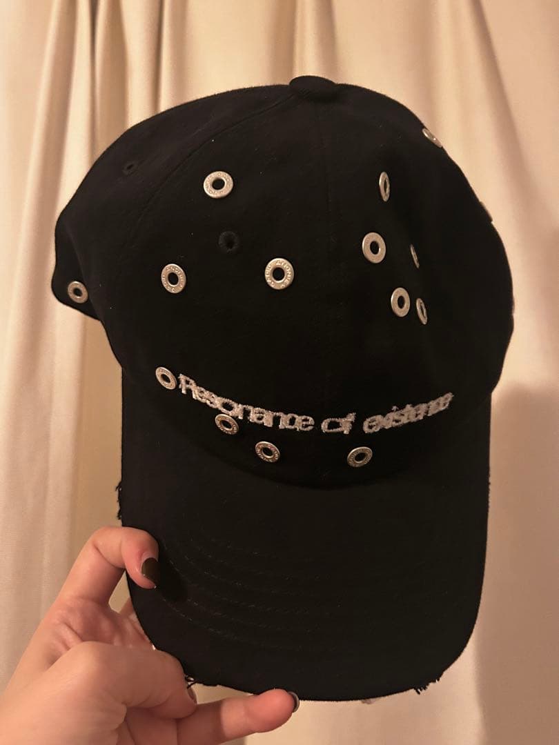 GADID ANONIEM ベースボールキャップ/BLACK