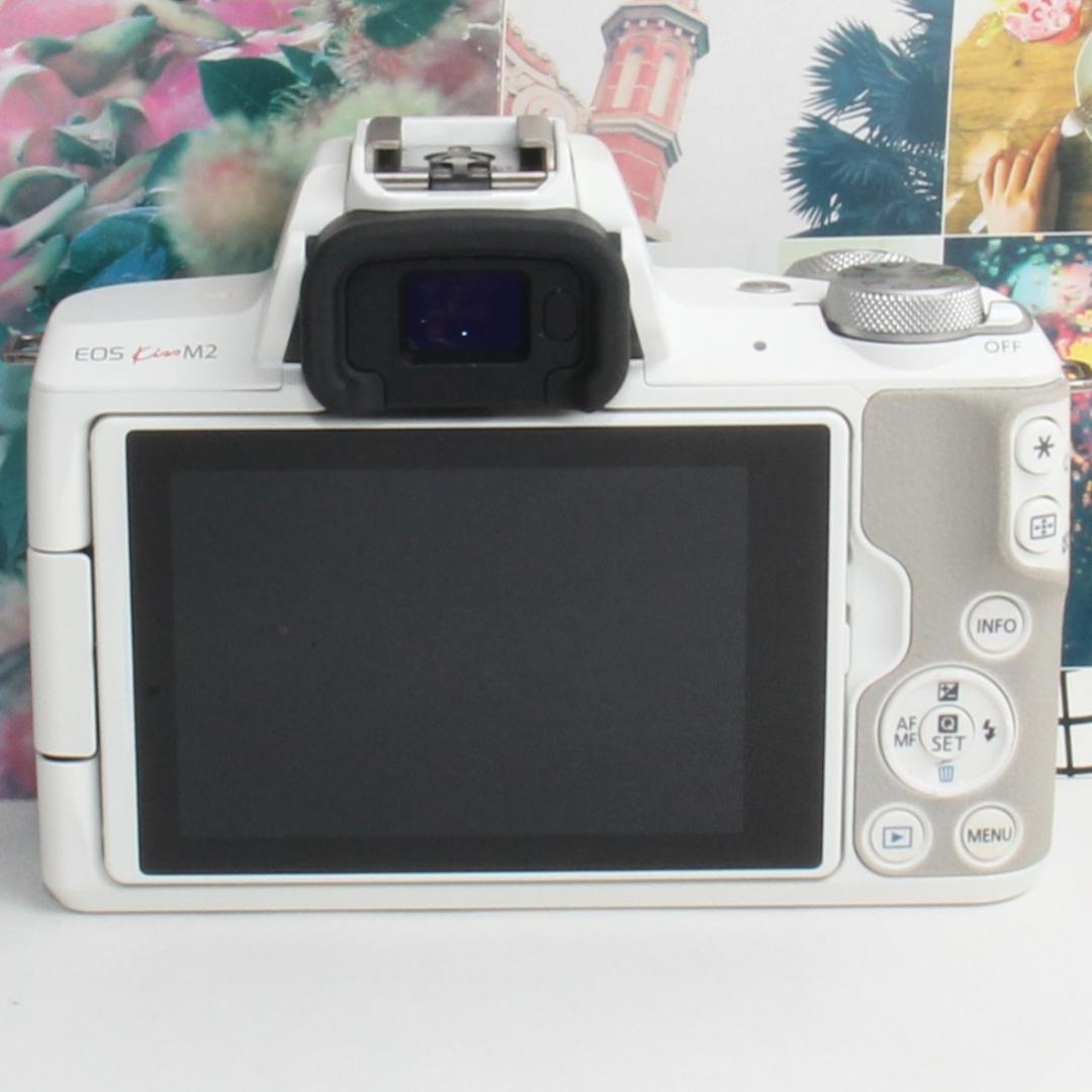 ❤️予備バッテリー付❤️Canon EOS kiss M2 超望遠ダブルズーム