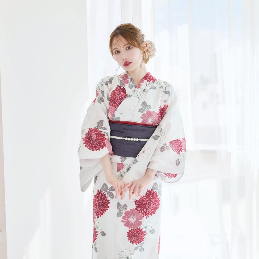 新品 浴衣 セット 浴衣セット ゆかた レディース 大人 ピンク 黒 Y5-16