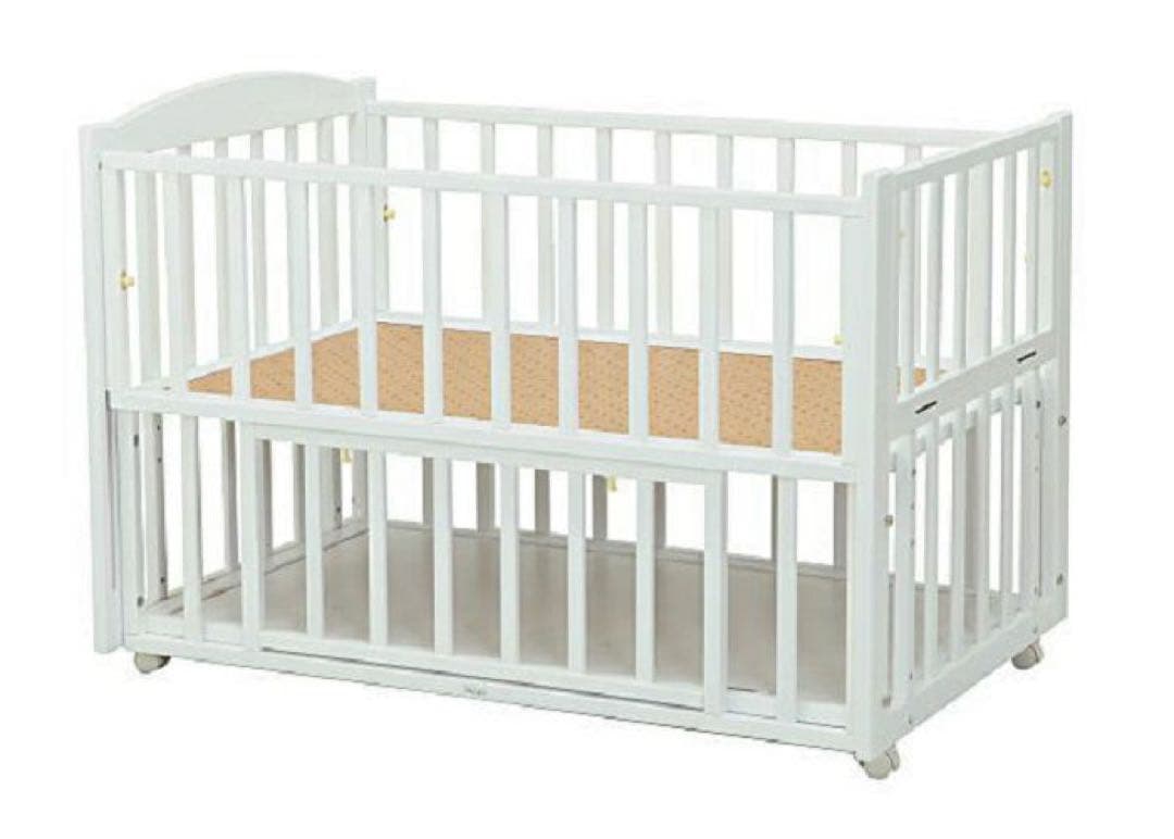 ヤマサキ　スリーオープンベッド b-sideDX ベビーベッド