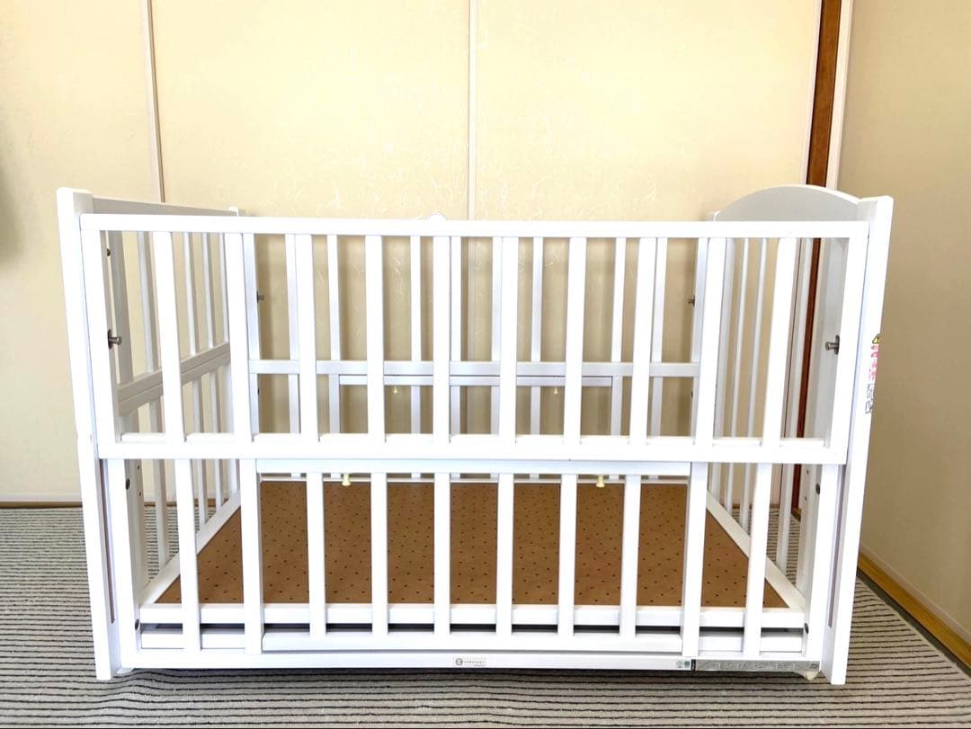 ヤマサキ　スリーオープンベッド b-sideDX ベビーベッド