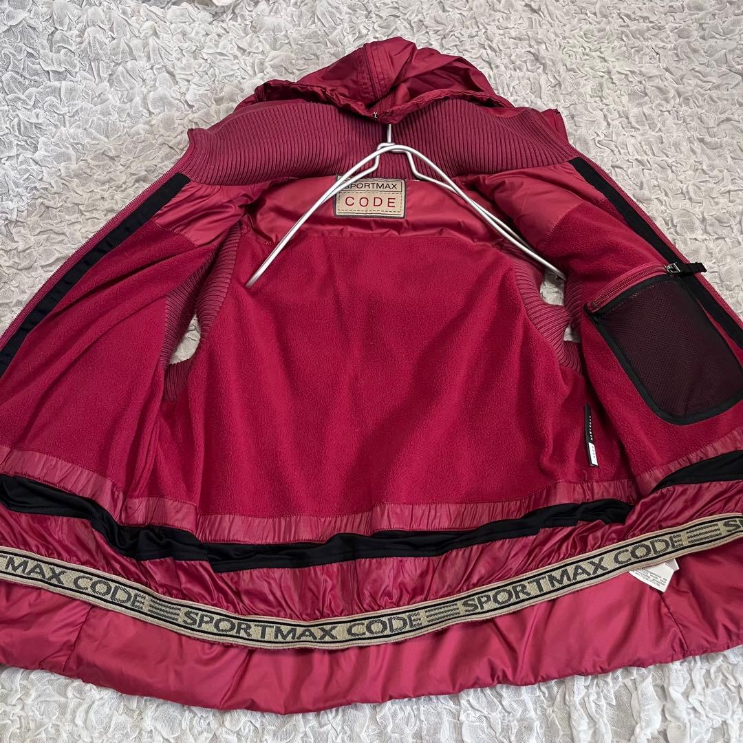 Lサイズ【SPORTMAX スポーツマックス コード】3way ダウンベスト 赤