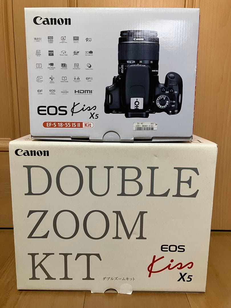 Canon EOS X5 デジタル一眼レフ ダブルズームキット