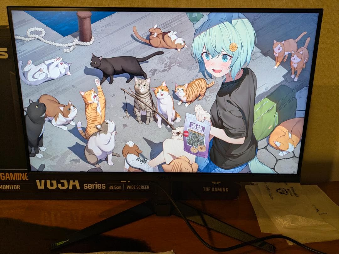 ASUS VG27AQL3A-B 180Hz Fas IPS WQHD モニター