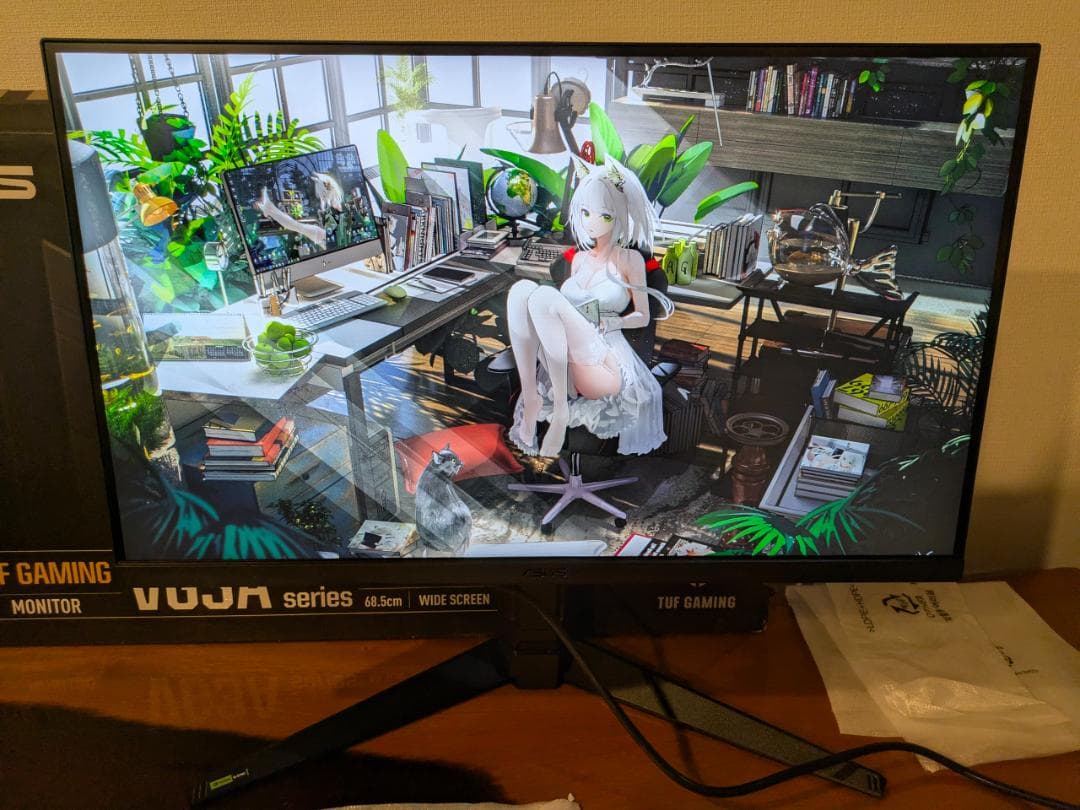 ASUS VG27AQL3A-B 180Hz Fas IPS WQHD モニター