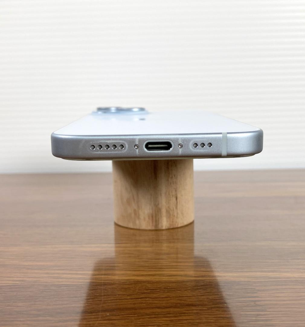 スマートフォン本体 Apple iPhone15 Blue 128GB 100%