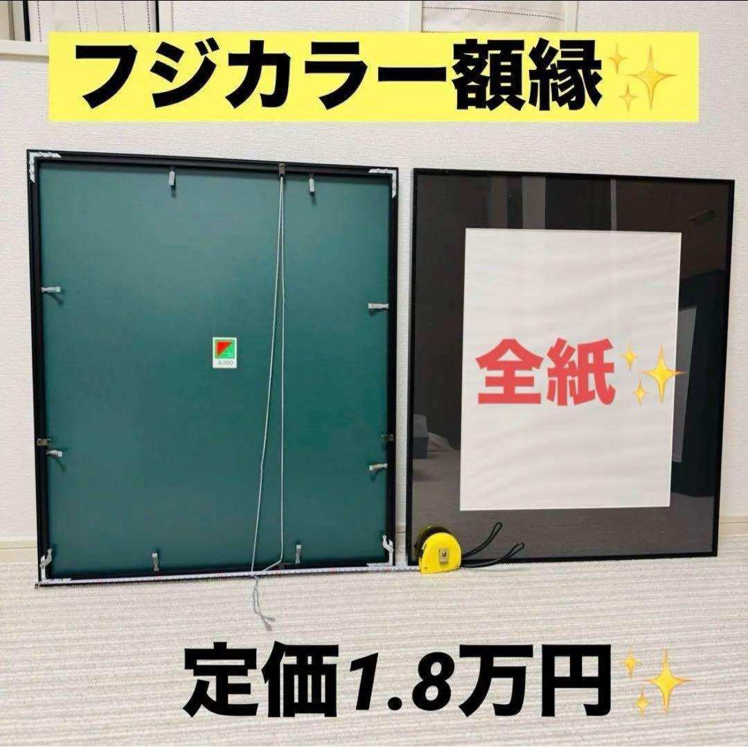 【9枚あり！】フジカラー A300 全紙 アルミ額縁