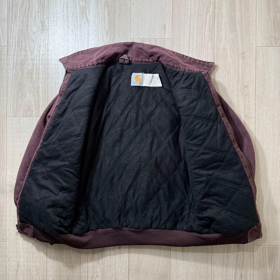 Carhartt サンタフェジャケット ユースL バーガンディ Y02BRG