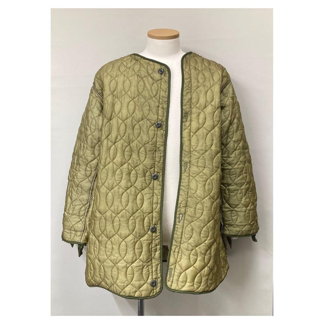 XS★最初期 M65 米軍実物 フィッシュテールモッズコートキルティングライナー