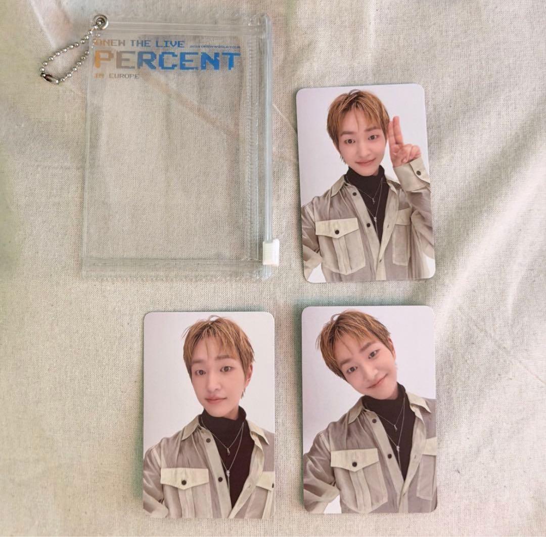 SHINee ONEW オニュ ヨーロッパ ツアー パリ ロンドン トレカ