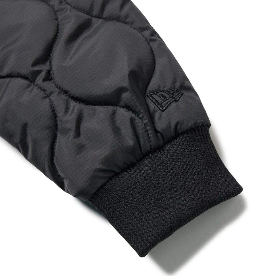 NEWERA GOLF キルティング　ジャケット ブラック　Mサイズ