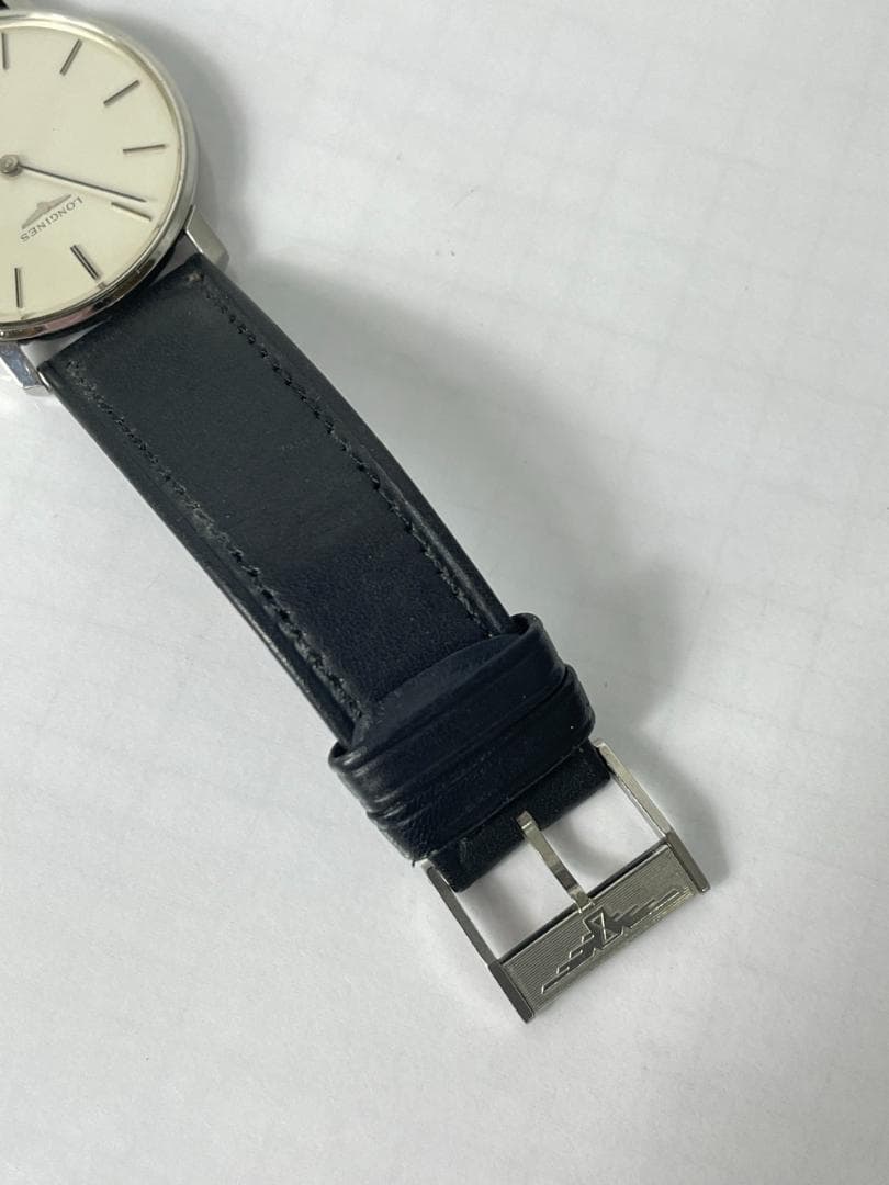 ◆LONGINES ロンジン メカニカル 手巻き シルバー 腕時計　08190