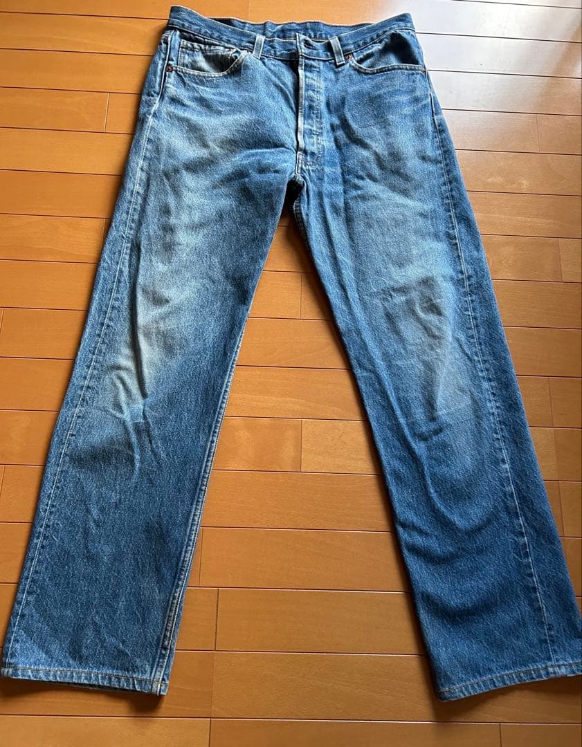 80s リーバイス　501 ハチナナ　USA製 赤文字　 W35