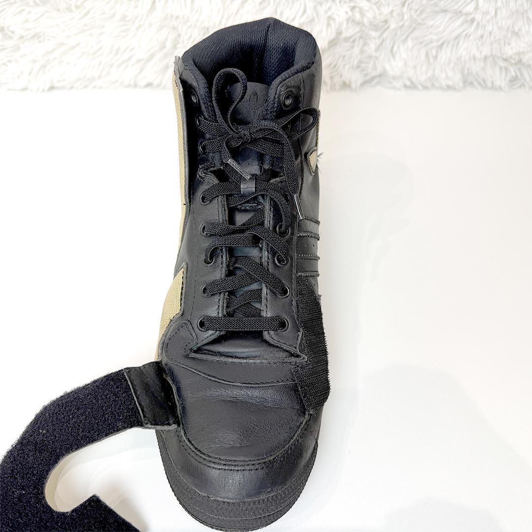 アディダス オリジナルス ジェレミースコット ブラック ゴールド 28.5cm