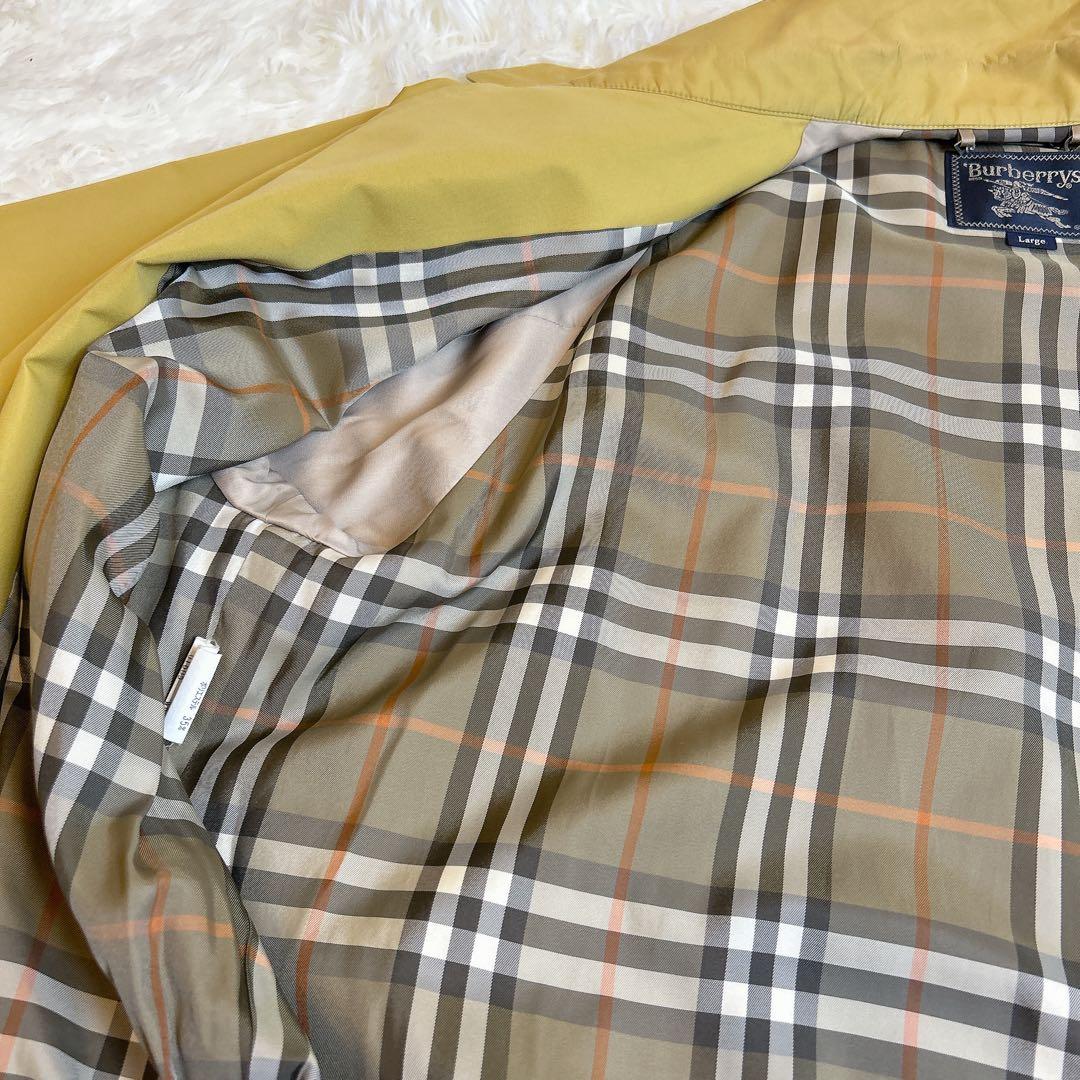 【超希少】Burberrys バーバリー　ハリントンジャケット　ノバチェック L