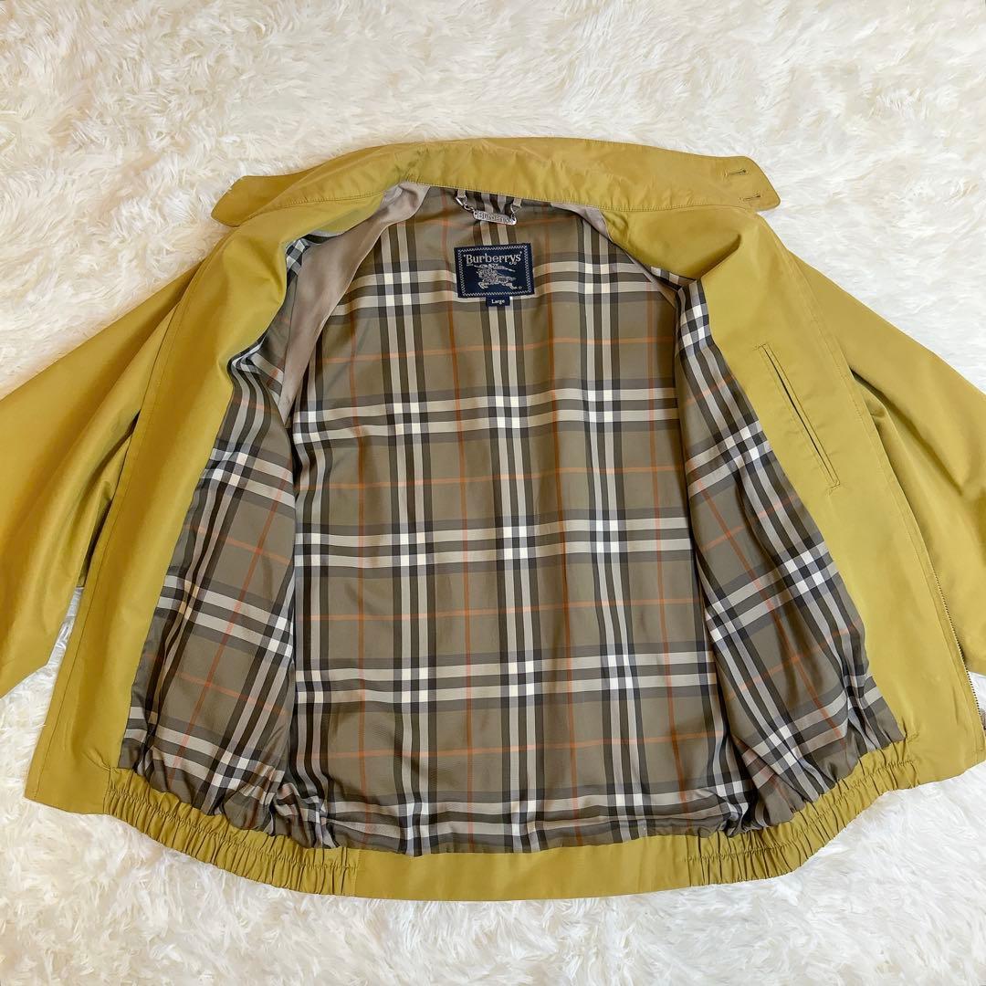 【超希少】Burberrys バーバリー　ハリントンジャケット　ノバチェック L