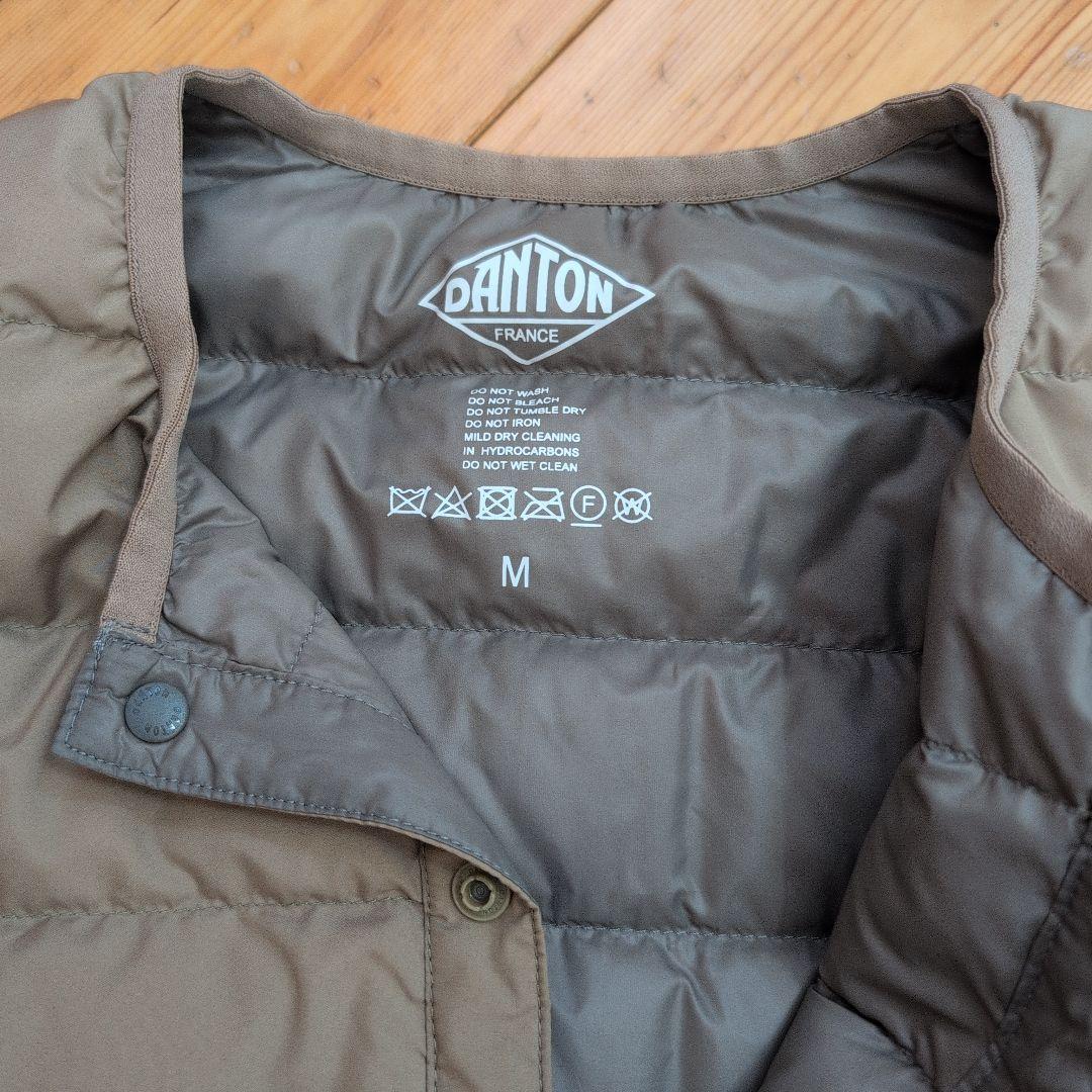 美品　ダントン　DANTON　インナーダウン