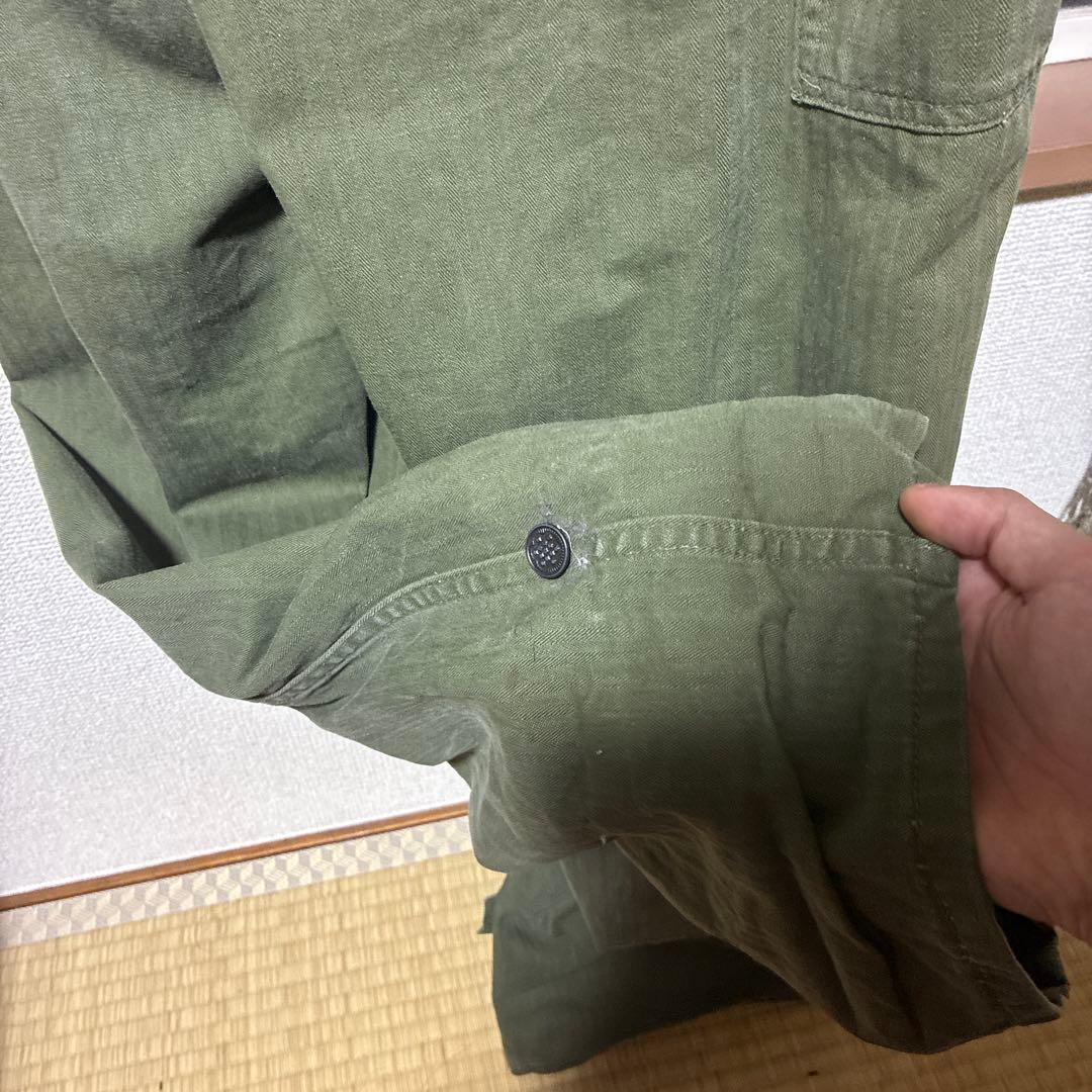 M-43ヘリンボーンツイル オールインワン