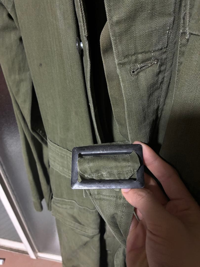 M-43ヘリンボーンツイル オールインワン