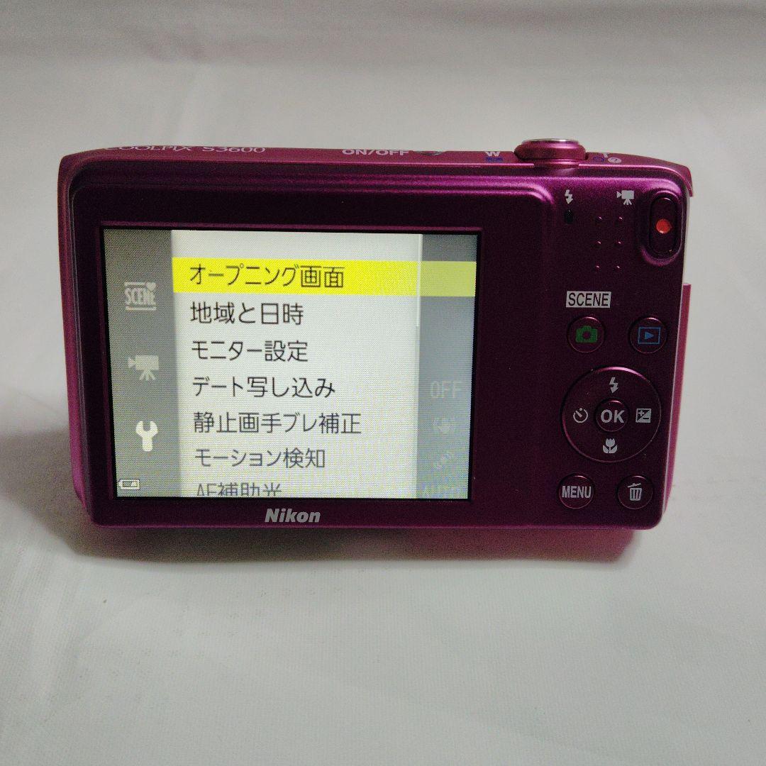 【美品】Nikon COOLPIX S3600 ピンク