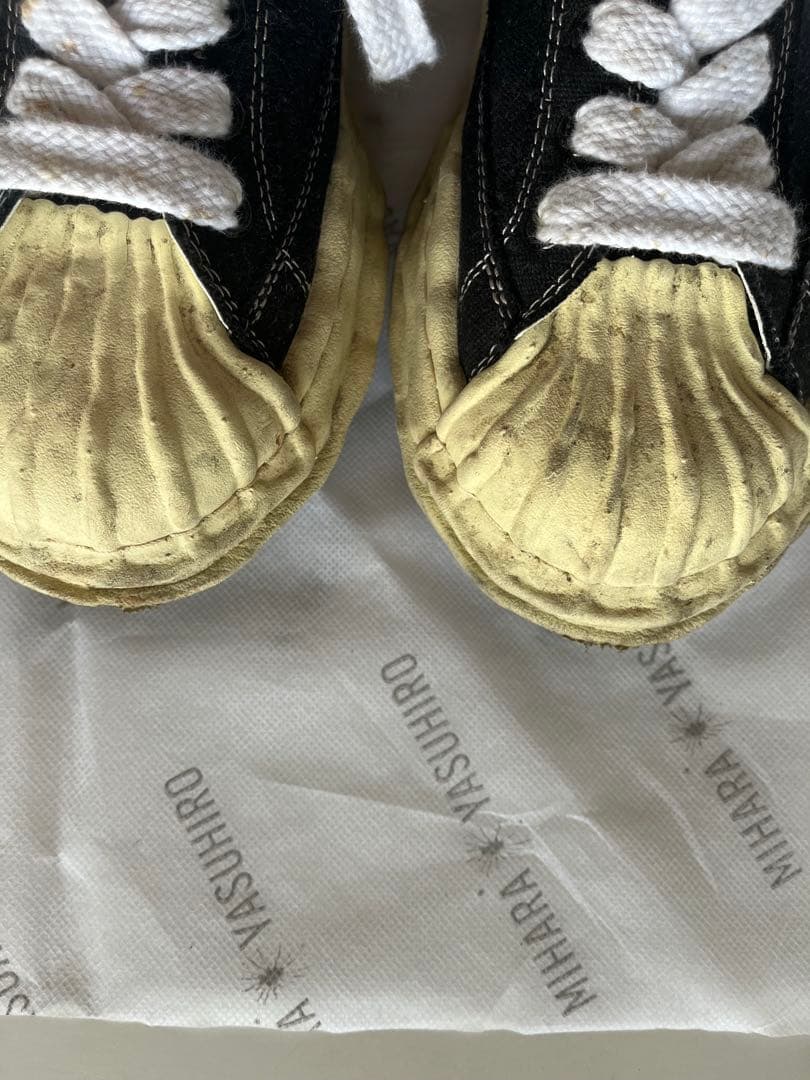 Maison Mihara Yasuhiro スニーカー ブラック/ホワイト