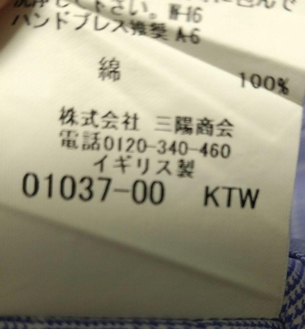 (1回使用)TURNBULL&ASSER ターンブル&アッサー 半袖シャツ S