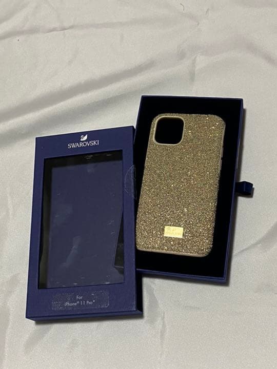 iPhoneアクセサリー SWAROVSKI/iPhone11pro_gold