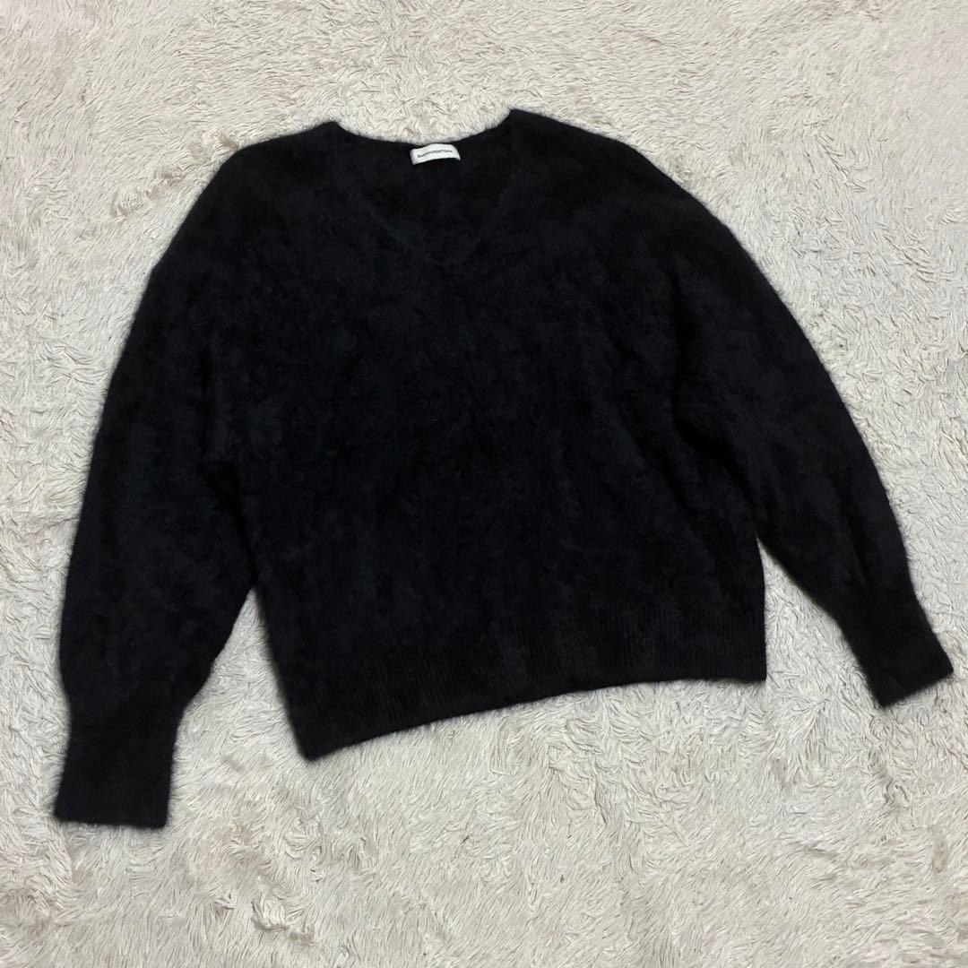 BARNYARDSTORMカシミアFOXニット フォックス 黒 ブラック 高年式