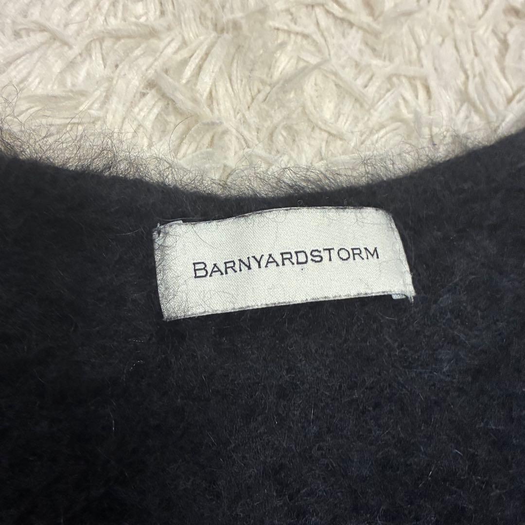 BARNYARDSTORMカシミアFOXニット フォックス 黒 ブラック 高年式