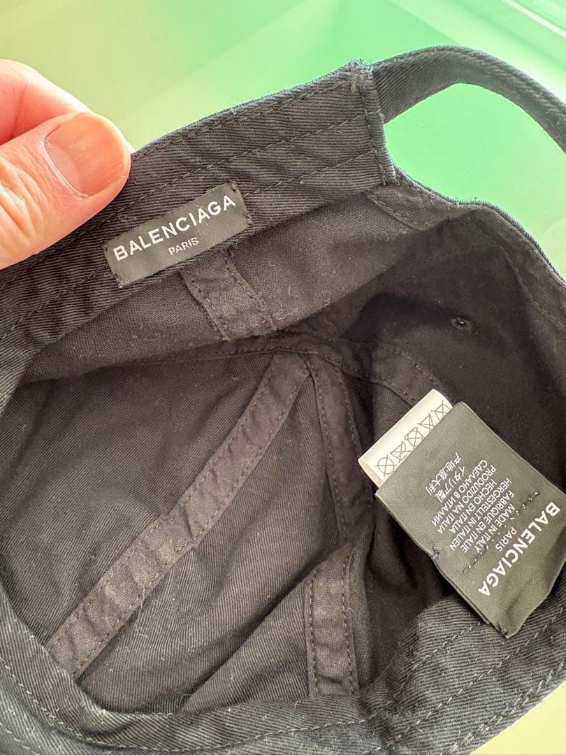 Balenciaga CAMPAIGN LOGO 2017 cap キャップ