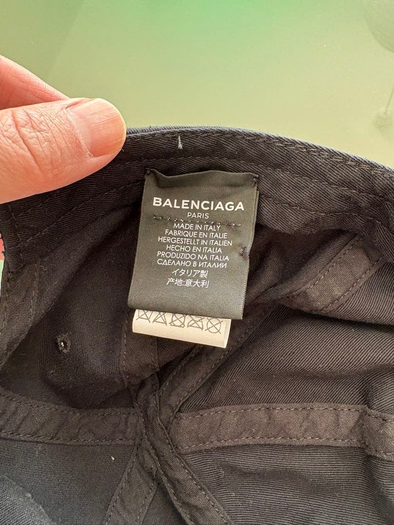 Balenciaga CAMPAIGN LOGO 2017 cap キャップ