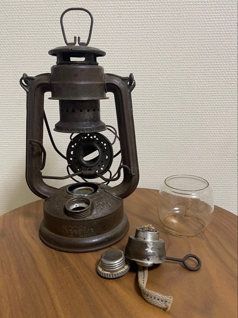 Feuerhand 175 カールスエール波線 西ドイツ フュアハンド ランタン