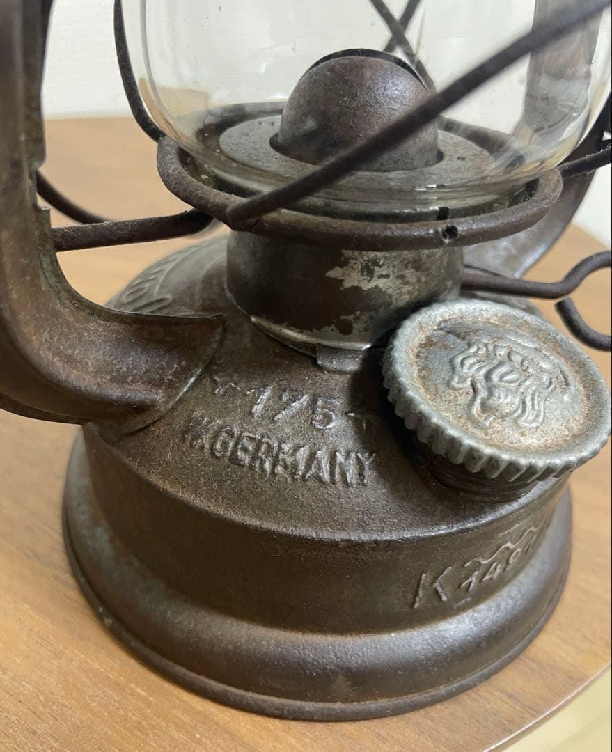 Feuerhand 175 カールスエール波線 西ドイツ フュアハンド ランタン