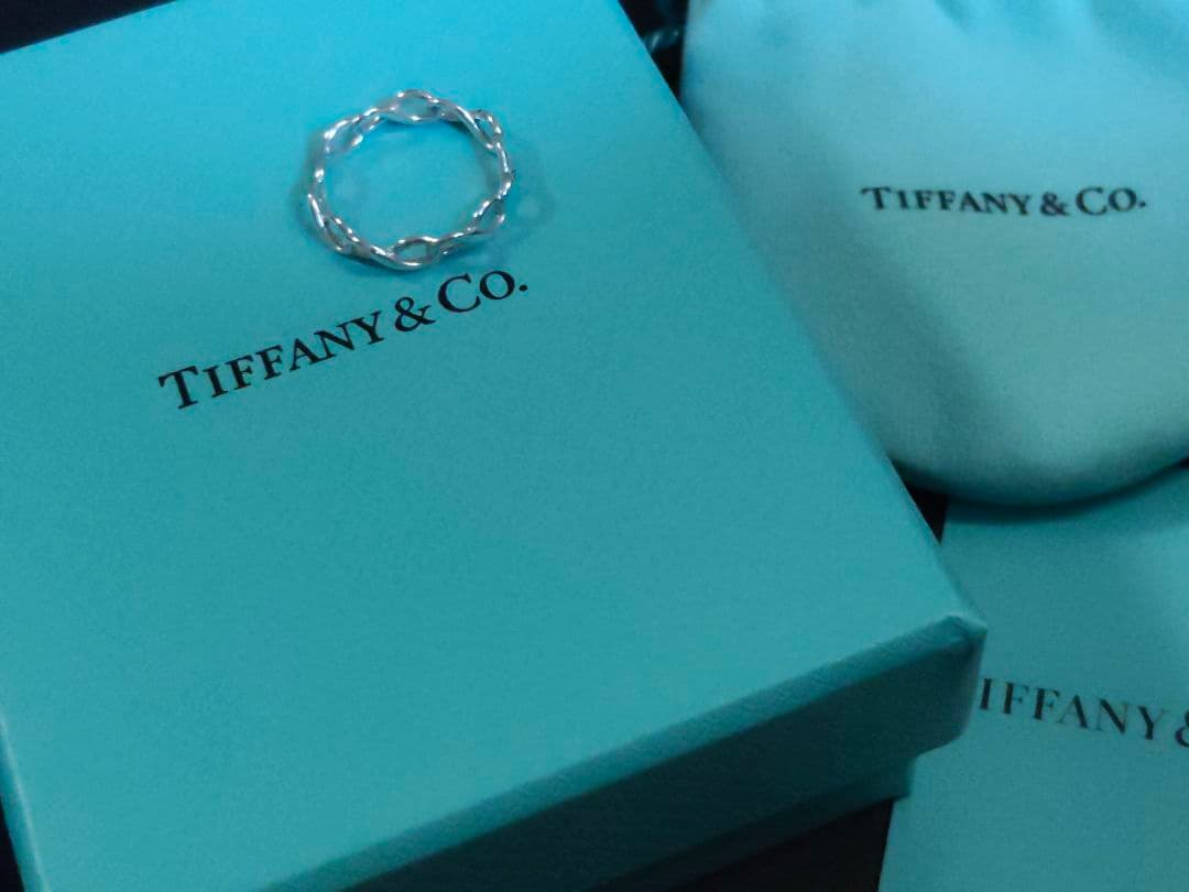 【人気】ティファニー　インフィニティ　バンドリング　シルバー925