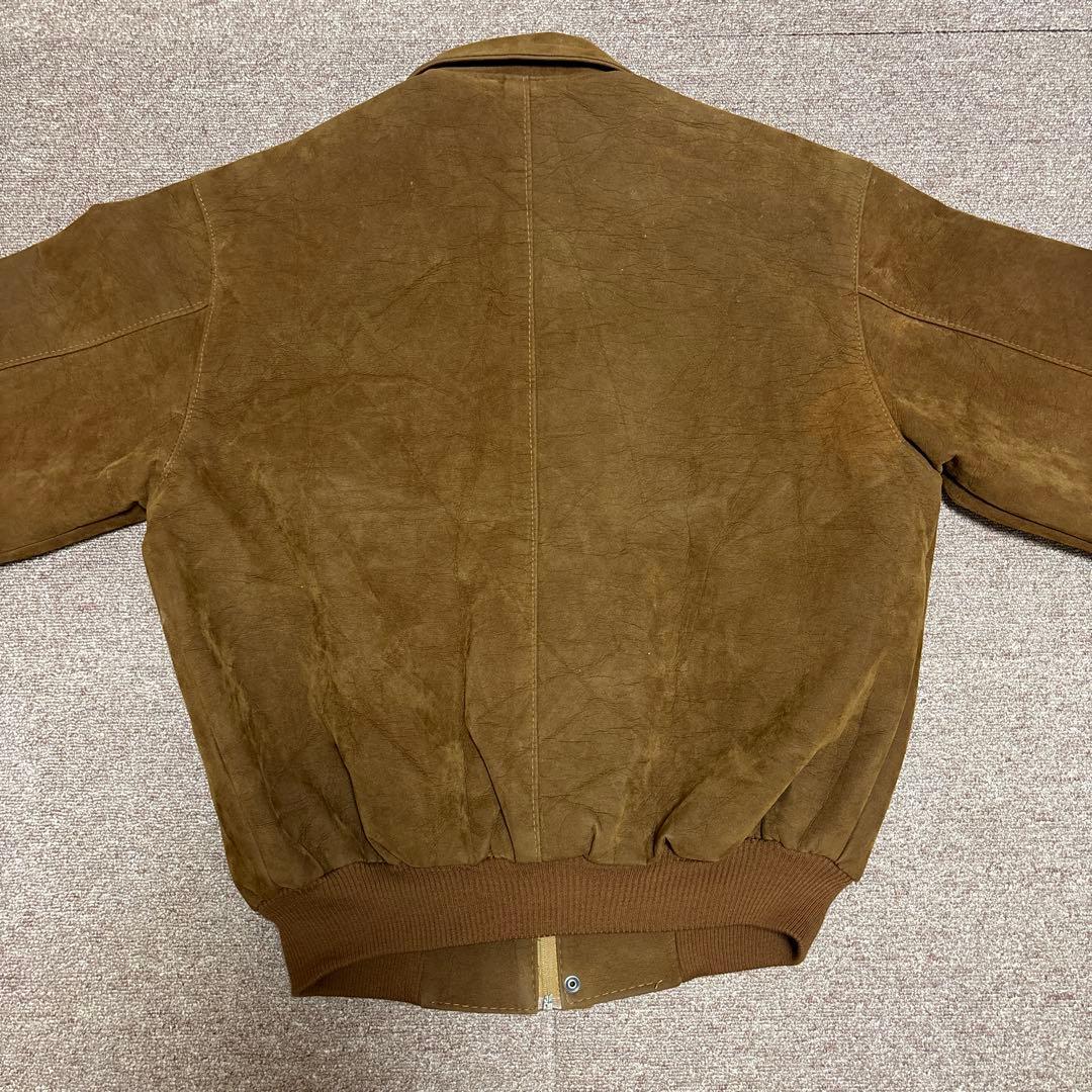 フ*ウ様 アルマーニ　コレッツォーニ　フェークスエードジャケット　00s