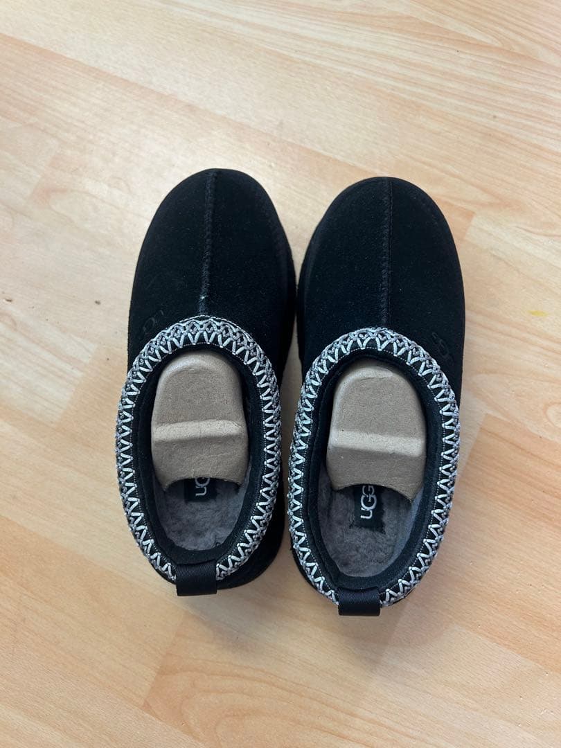 UGG ブラック ムートンブーツ スリッポン