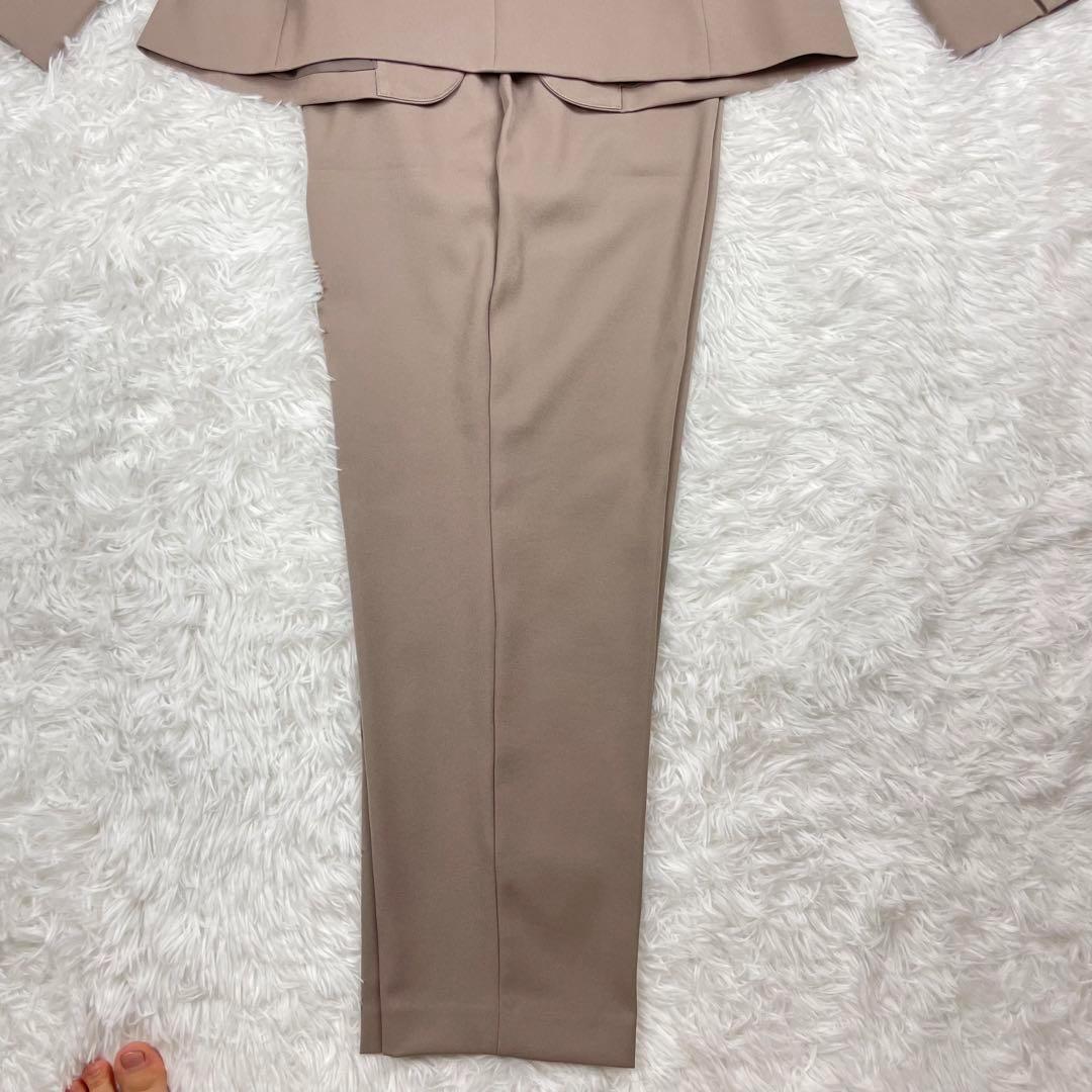 超極美品✨エイチケーワークスロンドン✨XL✨ノーカラーセットアップ✨セレモニー茶