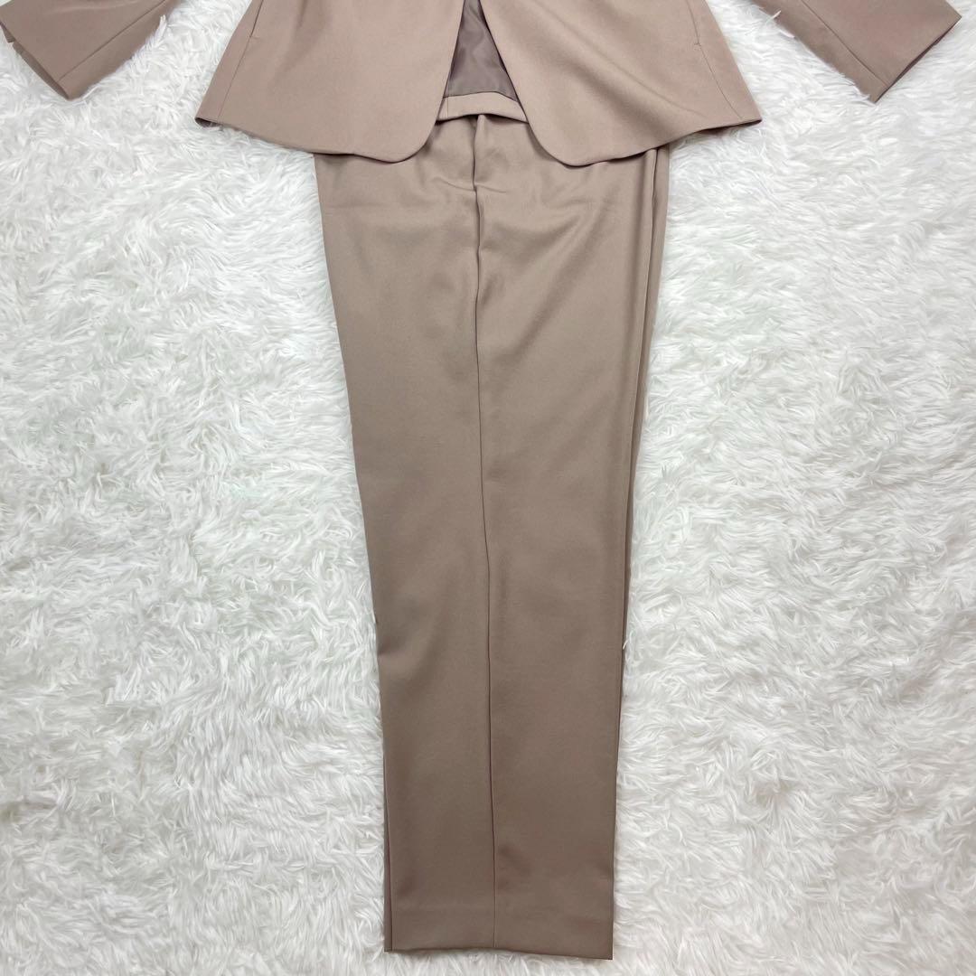 超極美品✨エイチケーワークスロンドン✨XL✨ノーカラーセットアップ✨セレモニー茶