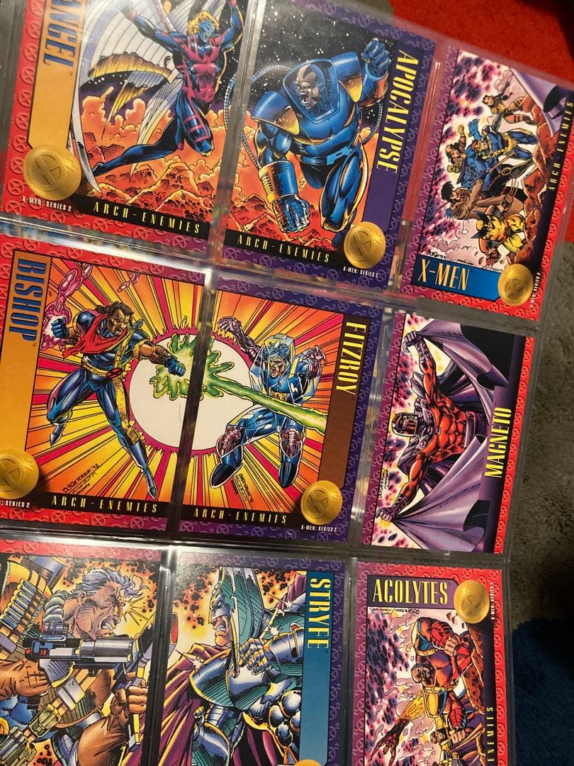 1993スカイボックス社製 X-MENシリーズ2 レギュラーカード 全100種