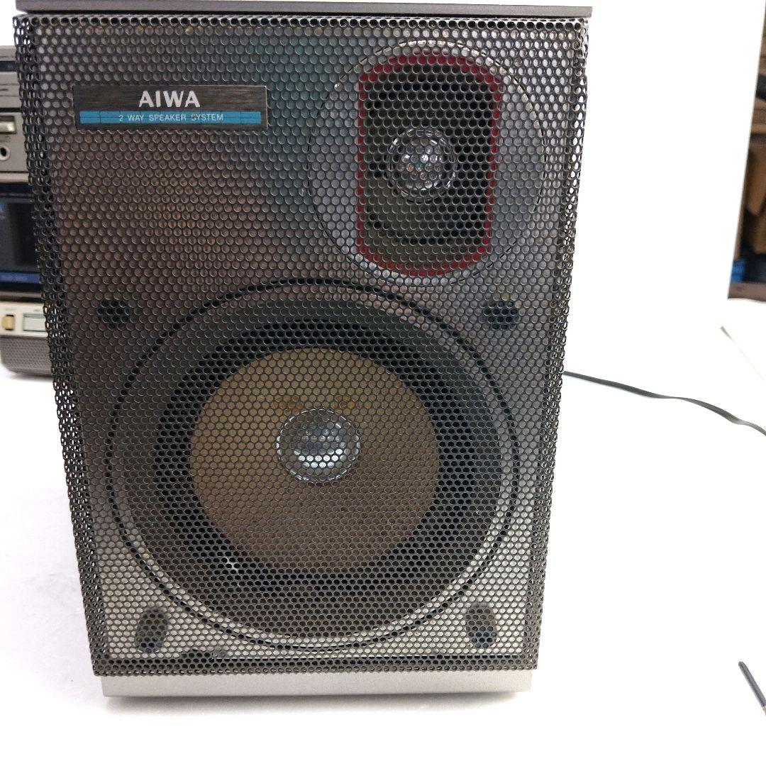 AIWA CA-W2 昭和 レトロ ラジカセ オーディオ機器 ラジオ カセット