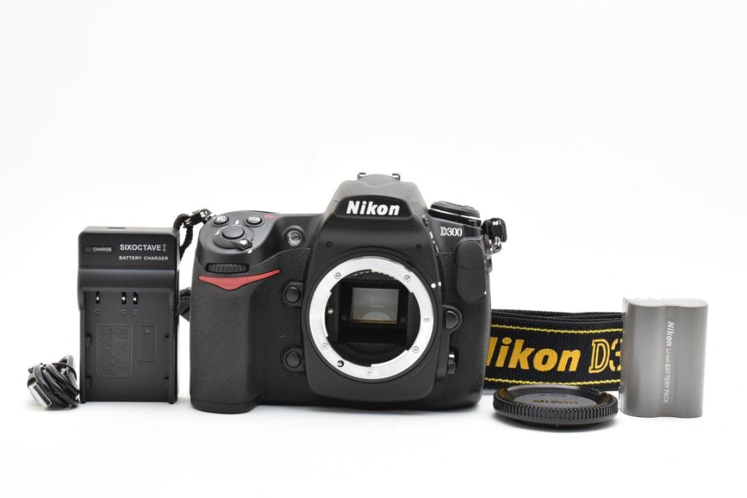 新品級 NIKON D300 ショット数 354枚 デジタル ボディ H126