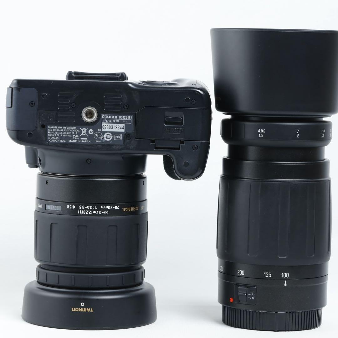 019★初心者★デジタル一眼レフ★Canon★ダブルレンズ★kissx2