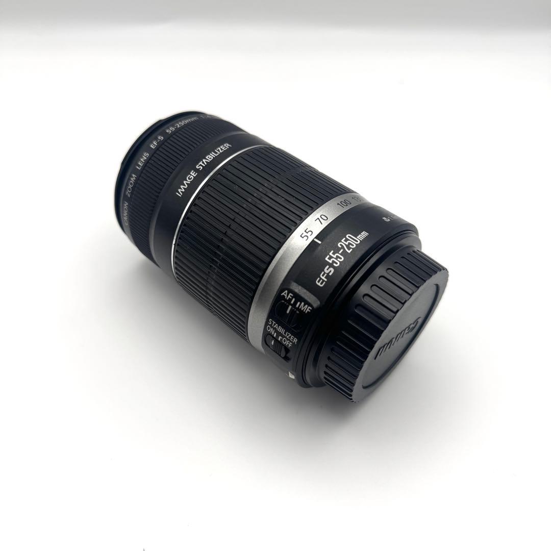 Canon キャノン 標準ズームレンズ EFS55-250mm カメラレンズ