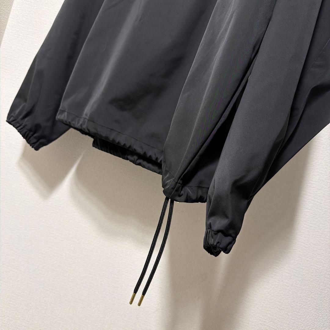 CULLNI ハーフジップ ナイロンジャケット ブラック SIZE 2