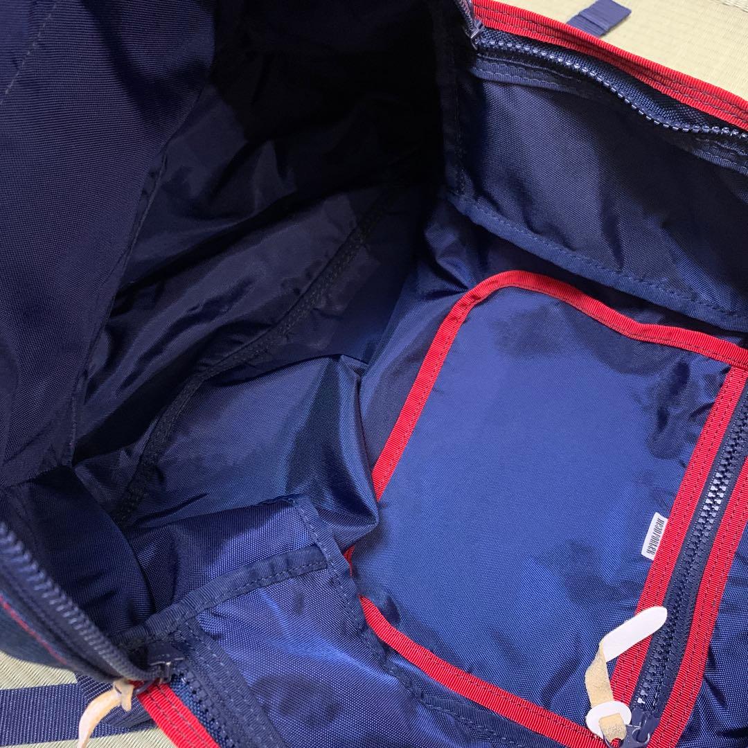 PORTER HEADPORTER リュック　ナイロン　ネイビー　レッド　大容量