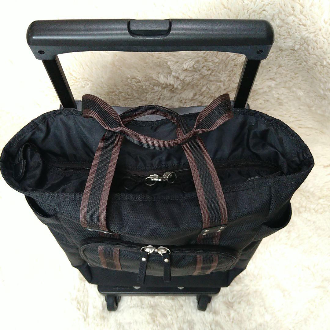美品【スワニー】キャリーバッグ タイヤ４輪