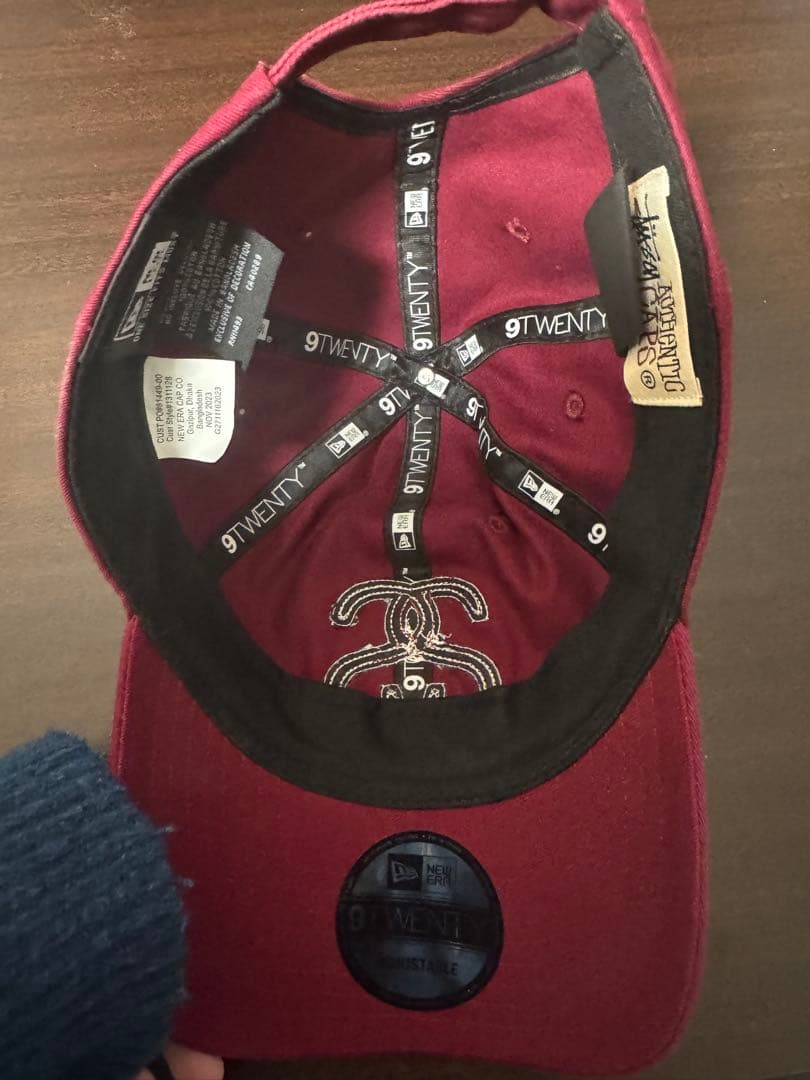 Stussy NEW ERA 9TWENTY SS APPLIQUE キャップ