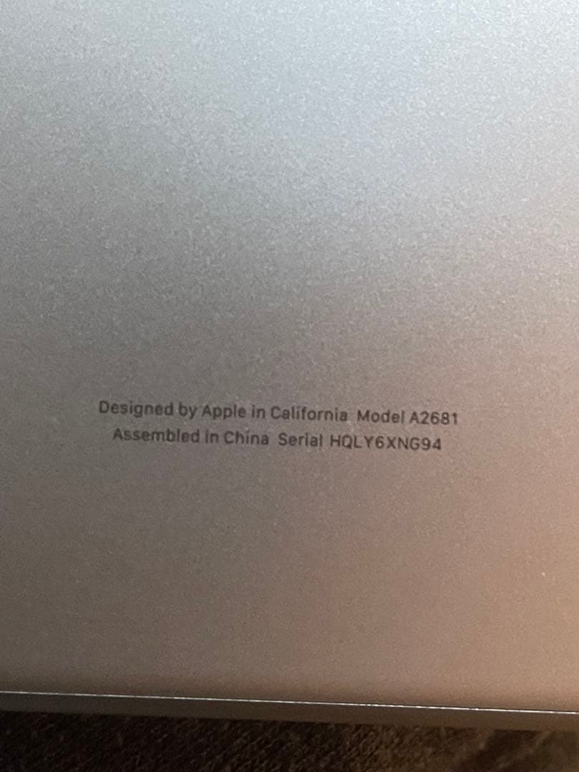 MacBook Air 13インチ M2