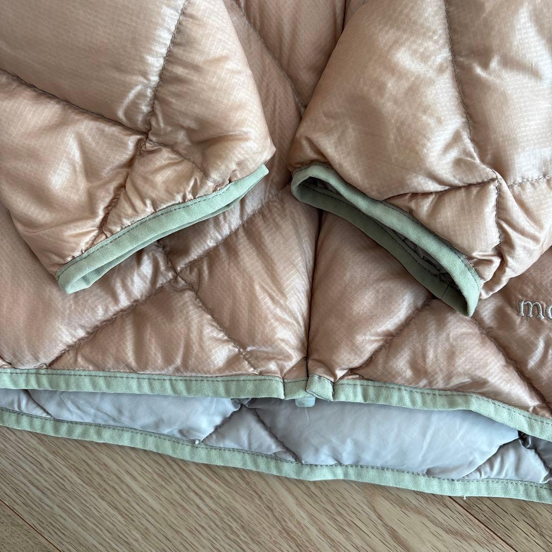 美品 mont-bell ライトアルパインダウンジャケット M ベージュ