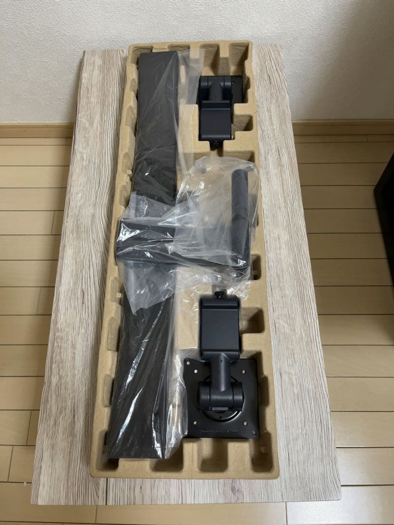 ERGOTRON TRACE デュアル モニターマウント マットブラック